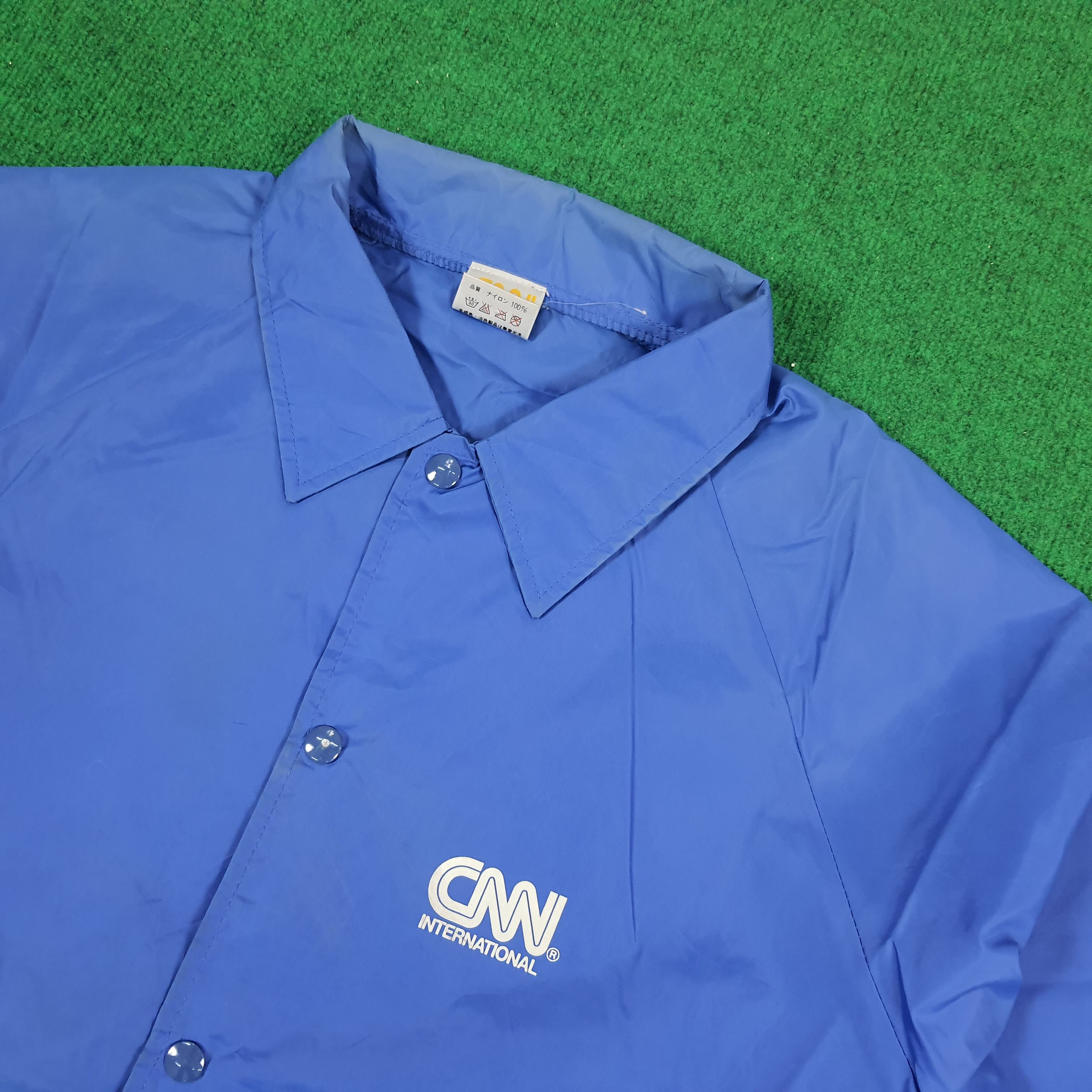 Other Vintage CNN International American Media News Windbreakers Size US L / EU 52-54 / 3 - 4 Thumbnail