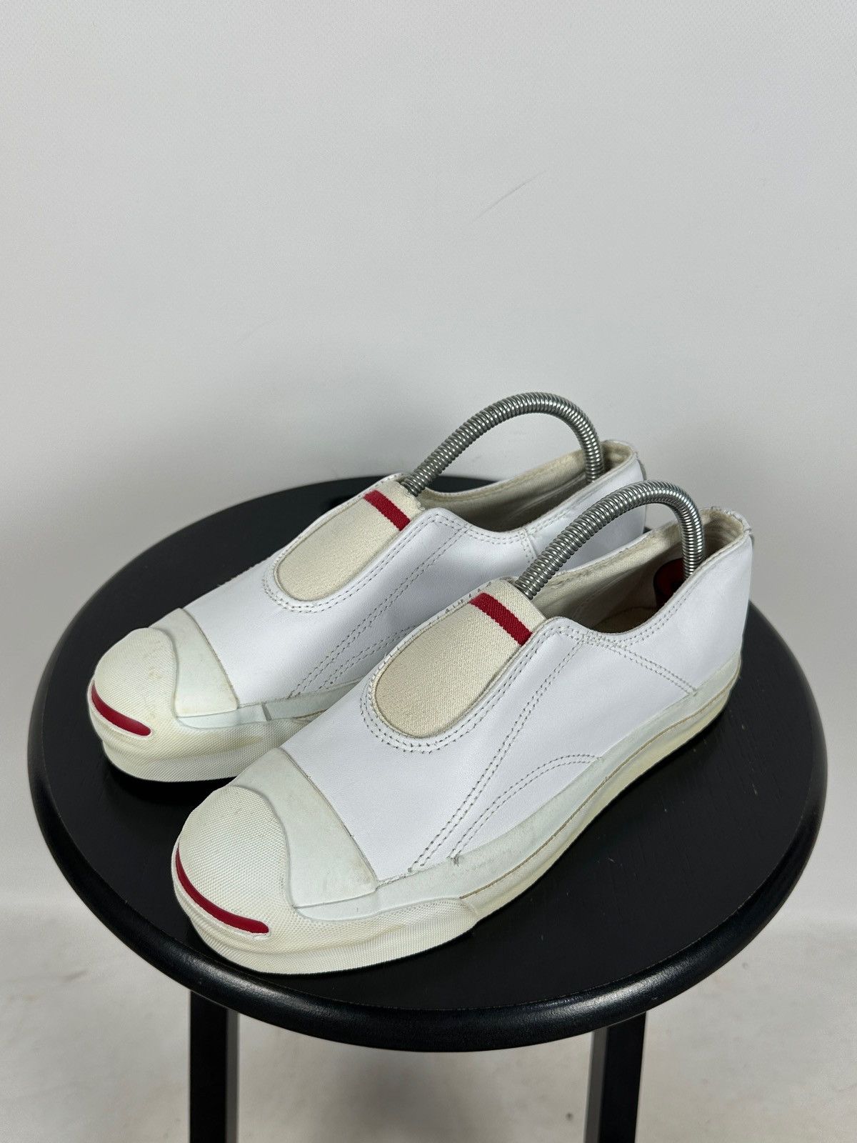 Converse Vintage Converse x Jack Purcell USA Leather Slip On Sneakers Size US 7 / EU 40 - 2 Thumbnail
