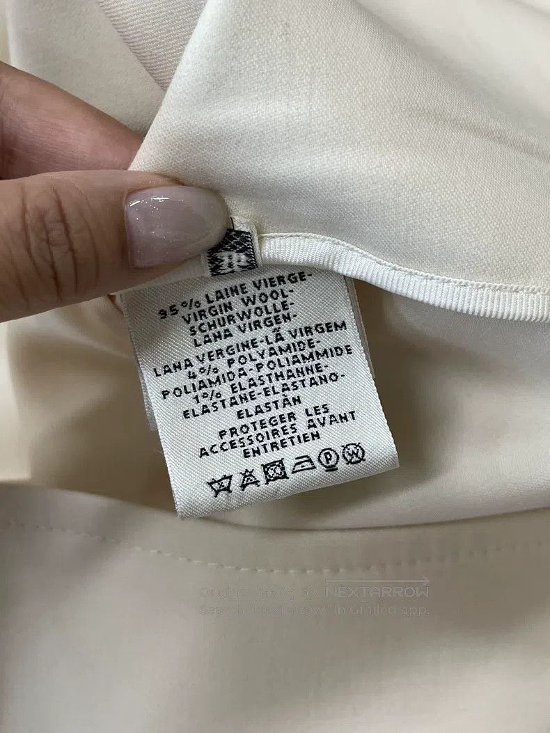 Hermes Hermes White Pig Nose Chain Zipper Jacket Size XS / US 0-2 / IT 36-38 - 6 Thumbnail