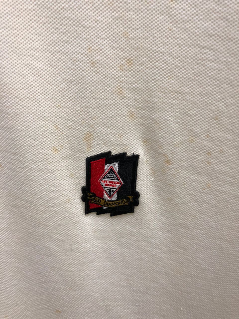 Vintage soccer Urawa Red Diamonds vintage polo MITSUBISHI motor Size US L / EU 52-54 / 3 - 2 Thumbnail