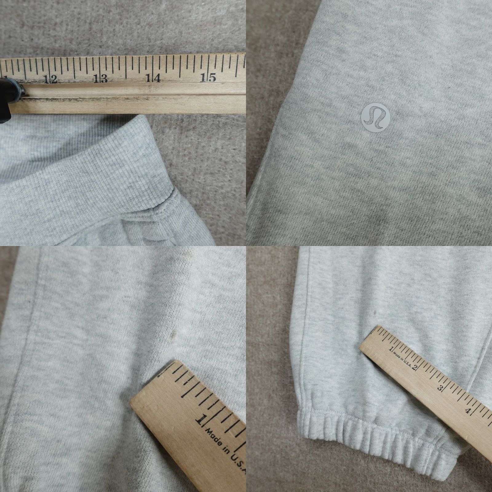 Lululemon Lululemon Pants Medium Gray Heather Jogger Tapered Slim Leg LM5AVRS Men 26in Inseam Casual Size US 31 - 8 Thumbnail