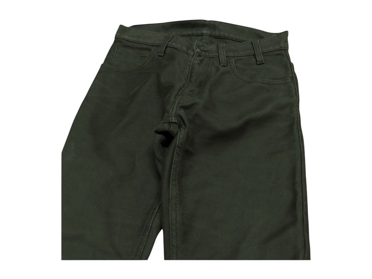 Jil Sander Vintage Jil Sander Slim-Fit Dark Green Denims Size US 28 / EU 44 - 4 Thumbnail