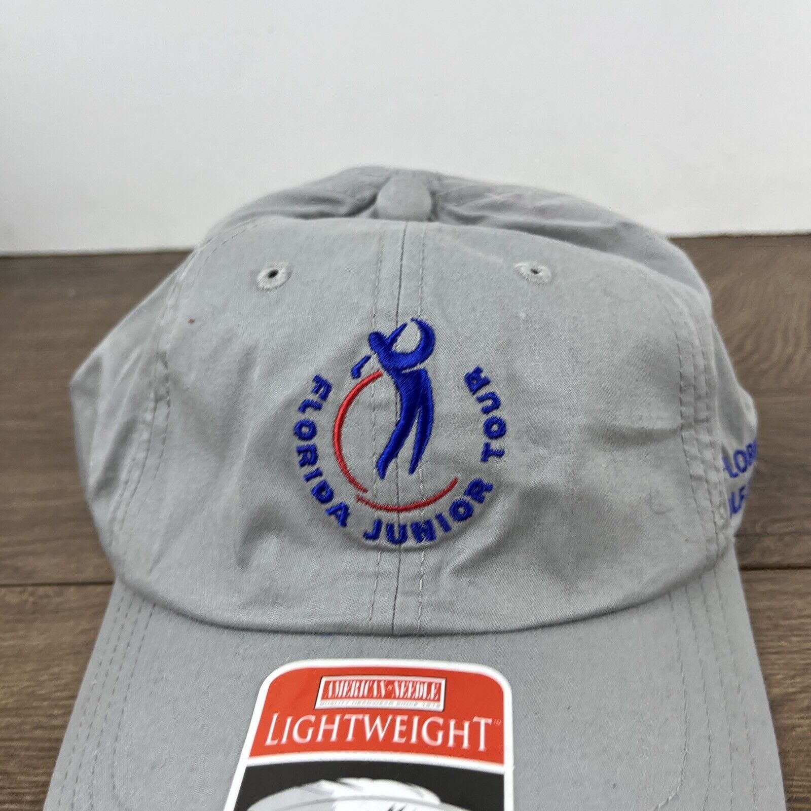 American Needle Florida State Golf Association Hat Gray Hat Adjustable Gray Size ONE SIZE - 8 Thumbnail