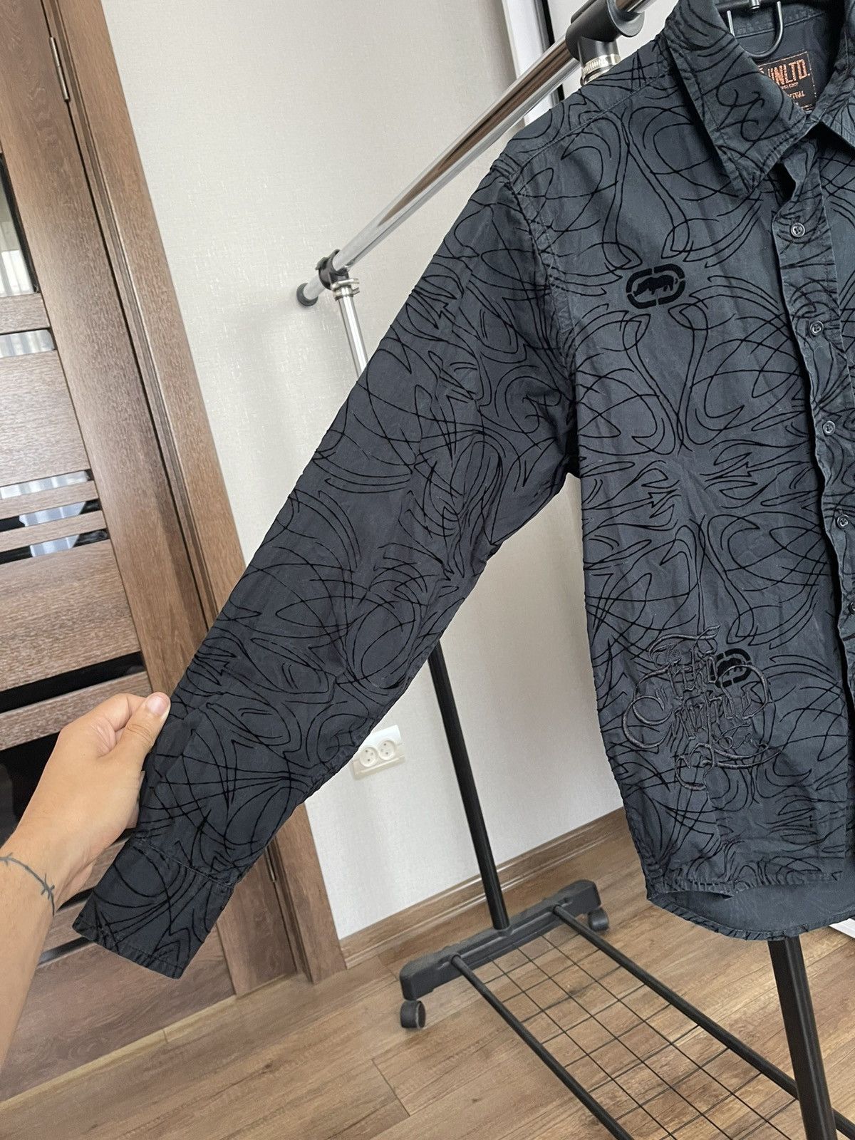 Ecko Unltd. Ecko Unltd Shirt Button Up Multilogo Vintage Size US M / EU 48-50 / 2 - 7 Thumbnail