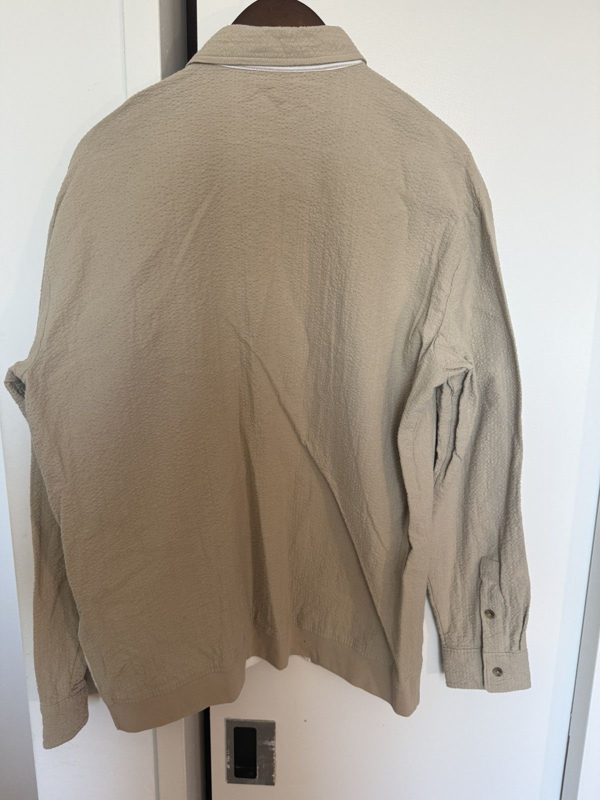 Kith Kith Vista Seersucker Paneled Buttondown Size US L / EU 52-54 / 3 - 4 Thumbnail