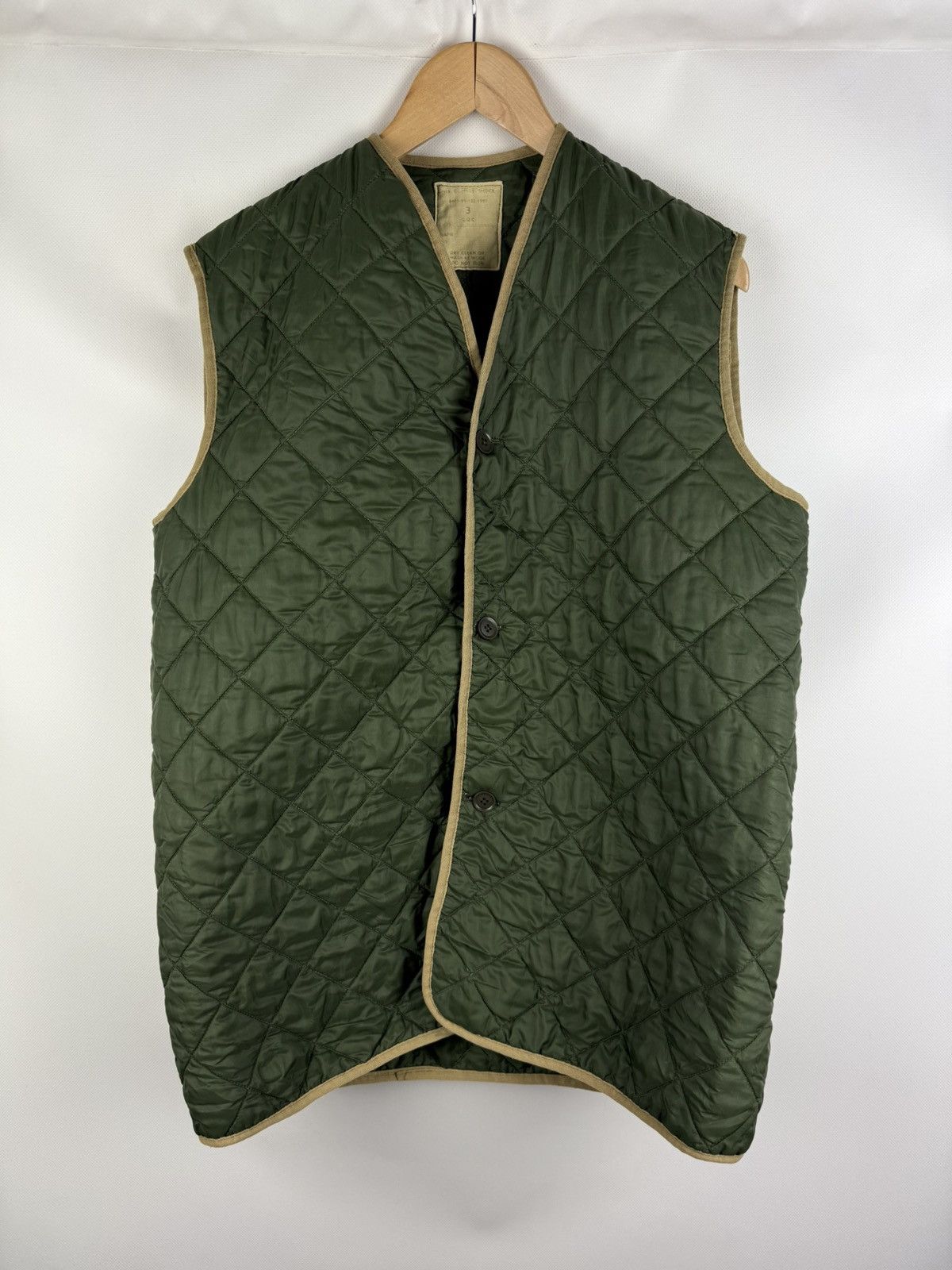 Vintage Vintage British Army Liner Combat Smock Quilted Vest Jacket Size US L / EU 52-54 / 3 - 1 Thumbnail