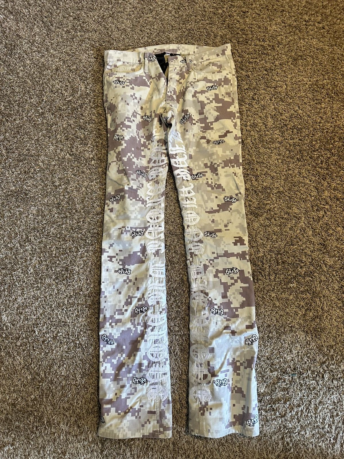 Vlone Digital Camo Pants Size US 32 / EU 48 - 1 Thumbnail
