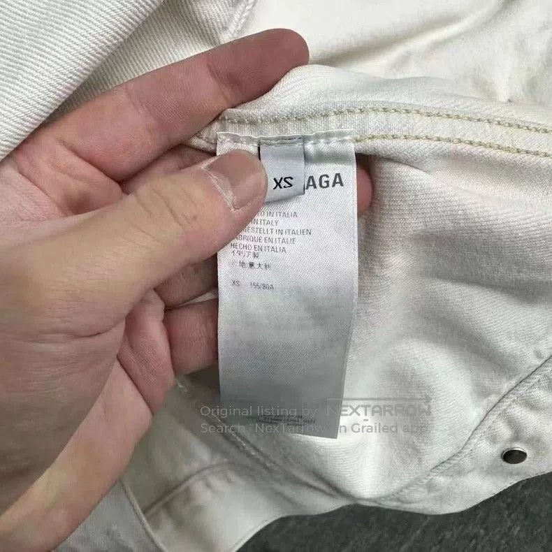 Balenciaga Balenciaga Chest Logo Denim Jacket. Size US XS / EU 42 / 0 - 4 Thumbnail