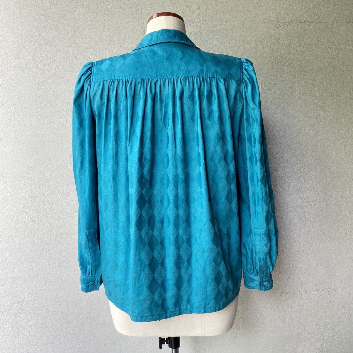 Givenchy Givenchy Life Diamond-Textured Puff Sleeve Blouse Size M / US 6-8 / IT 42-44 - 16 Thumbnail