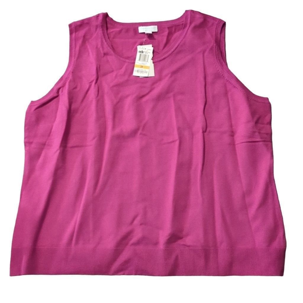 Charter Club Charter Club Purple Cardigan Sweater & Vest Sz 3X Size 3XL / US 20-22 - 3 Thumbnail