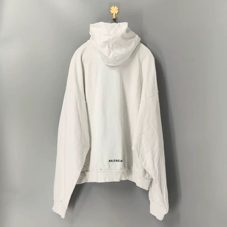 Balenciaga Balenciaga Solid color letter embroidery casual hooded swe Size US S / EU 44-46 / 1 - 2 Thumbnail