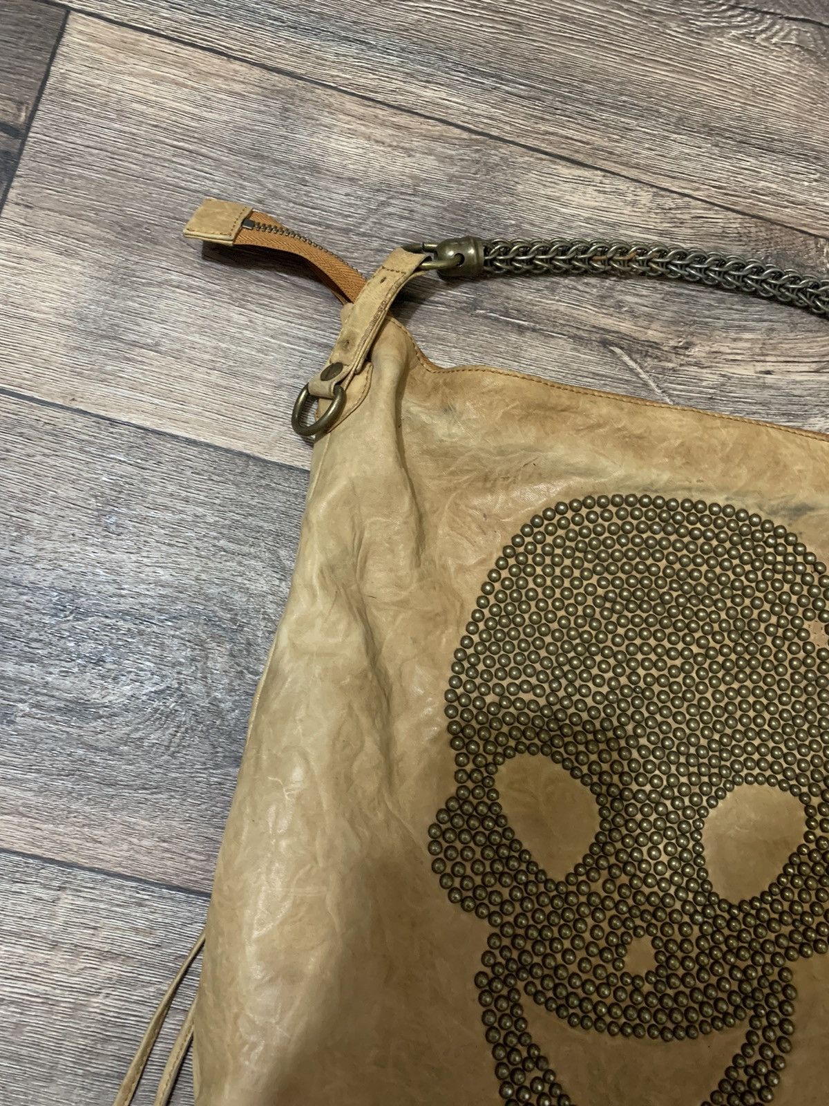 Hysteric Glamour × Thomas Wylde Thomas Wylde Studded Skull Leather Avant Garde Shoulder Bag Size ONE SIZE - 4 Thumbnail