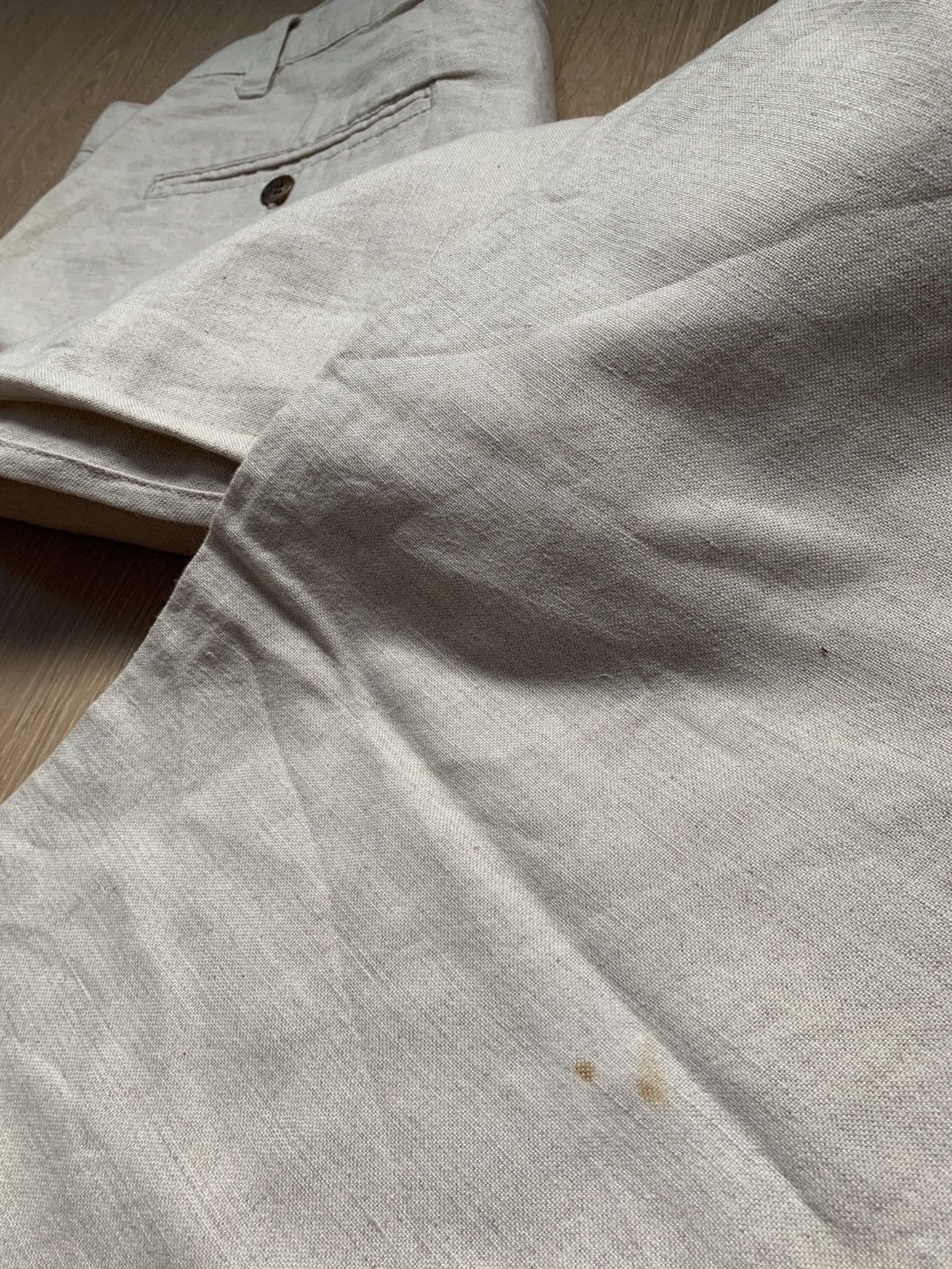 Japanese Brand × Polo Ralph Lauren × Vintage Vintage Polo Ralph Lauren Linen Pants Size US 34 / EU 50 - 8 Thumbnail