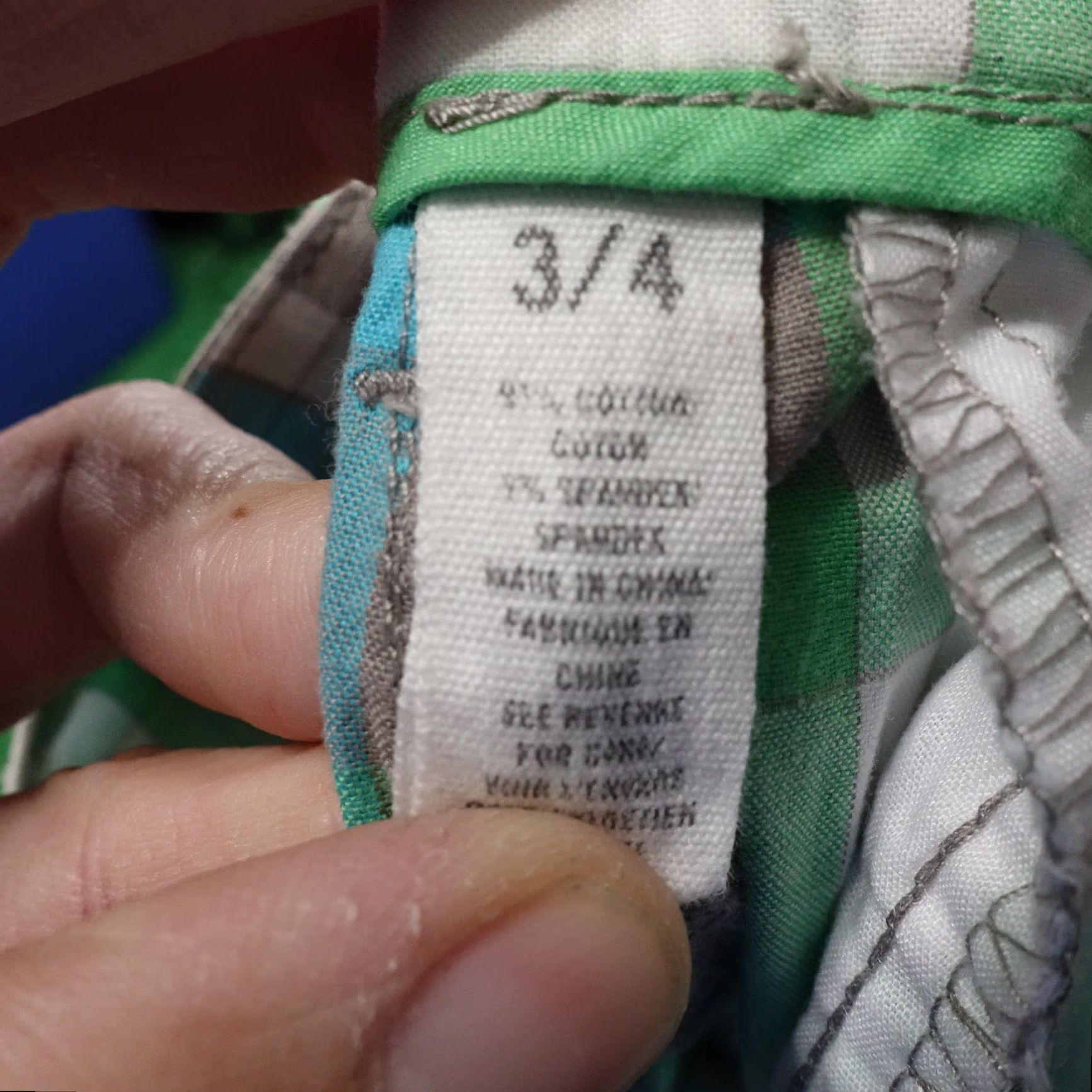Aeropostale Vintage AeroPOSTALE Women's Cotton Blend Plaid Flat Front Chino Shorts Size 4 Casual Summer Size 27" / US 4 / IT 40 - 6 Thumbnail