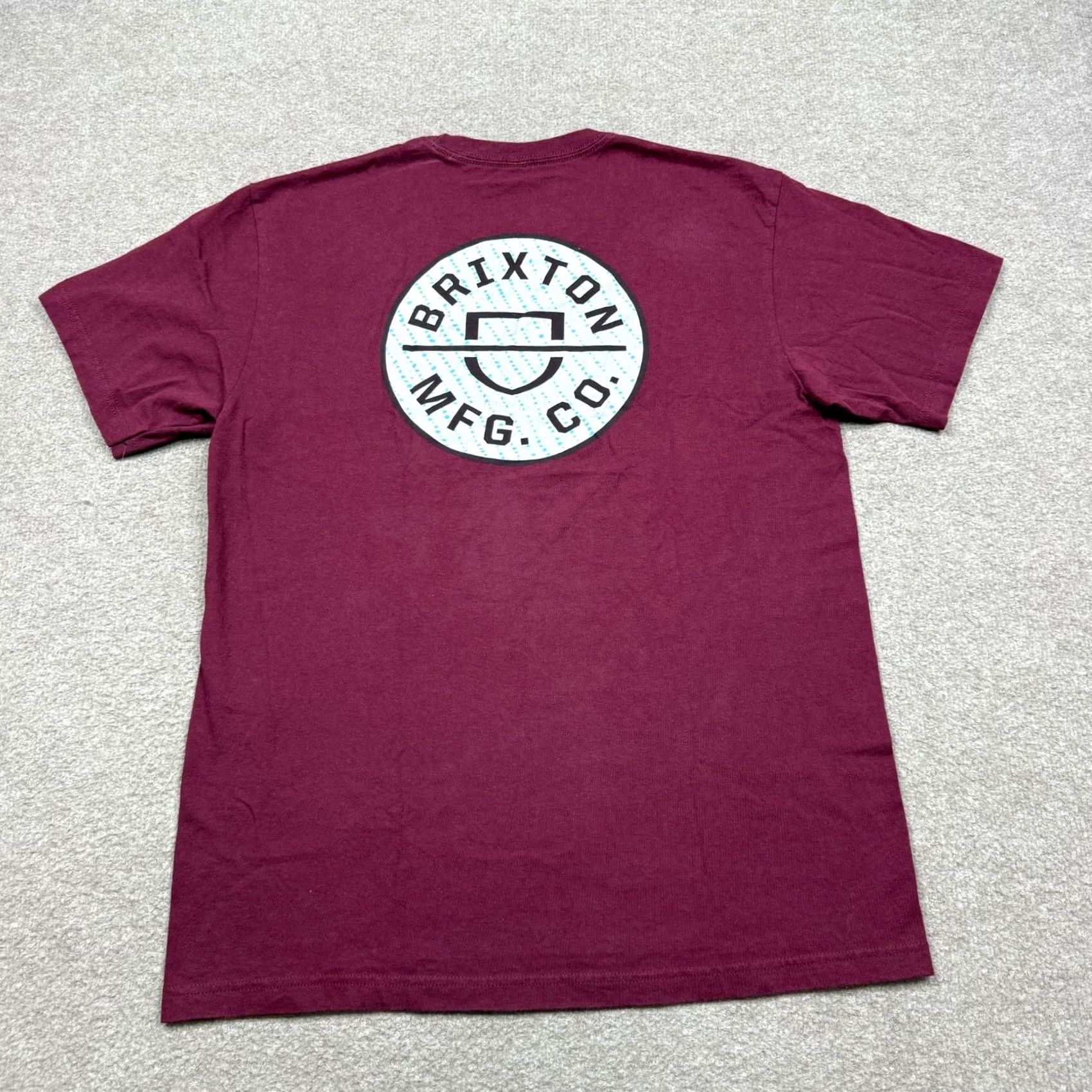 Brixton Brixton T-Shirt Shirt Red Brixton Mens Size M Short Sleeve Logo Vintage No Size US M / EU 48-50 / 2 - 3 Thumbnail