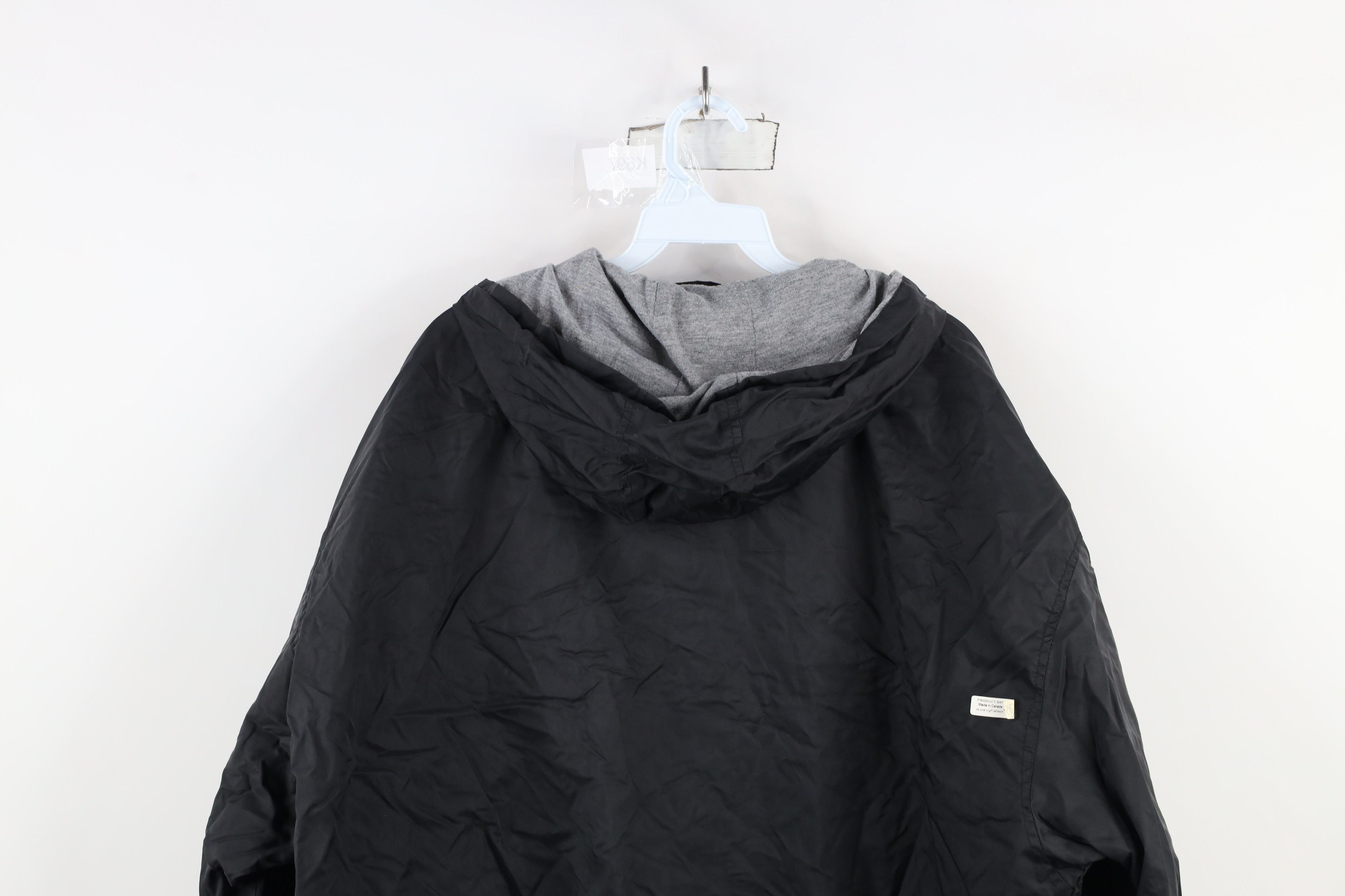 Adidas × Vintage Vintage 90s Adidas Lined Hooded Parka Windbreaker Jacket Size US XL / EU 56 / 4 - 16 Thumbnail