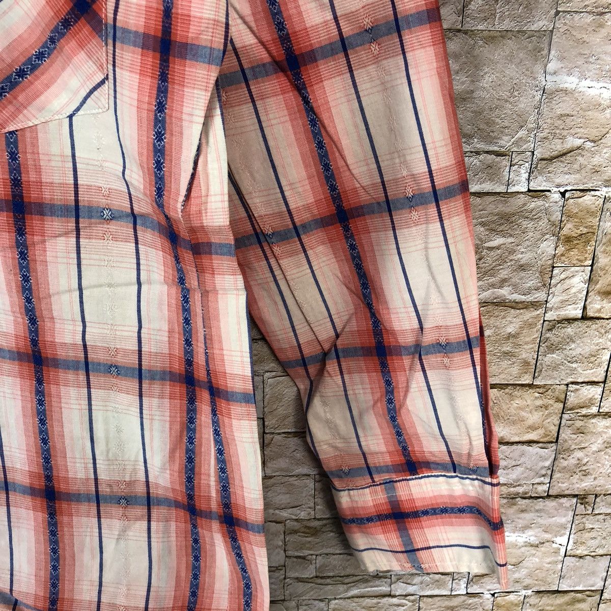 Edwin Edwin Pink checkered vintage japan Flannel #A247 Size US S / EU 44-46 / 1 - 8 Thumbnail