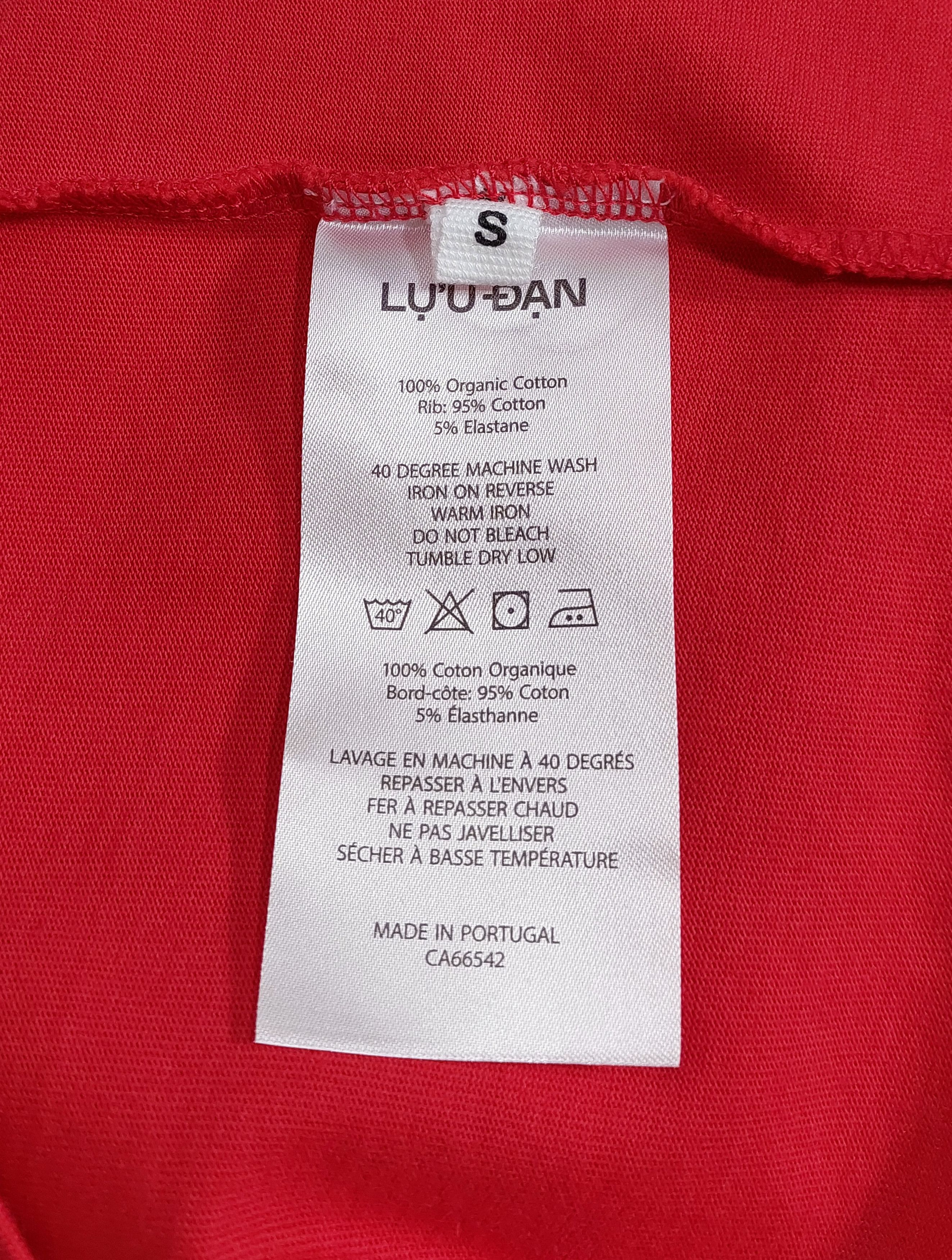 CLOT x LUU DAN print cotton tshirt - red S Size US S / EU 44-46 / 1 - 3 Thumbnail