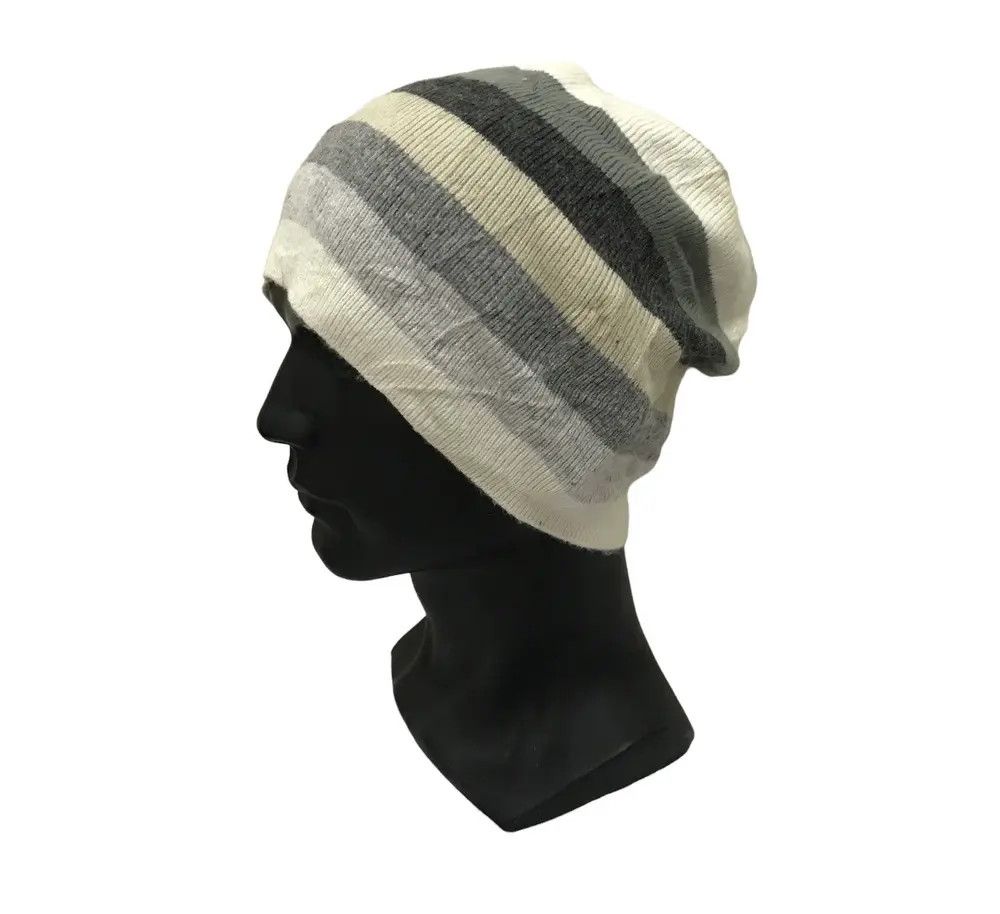 Japanese Brand × Kapital × Vintage Vintage Stripe Design Beanie Hat Size ONE SIZE - 1 Thumbnail