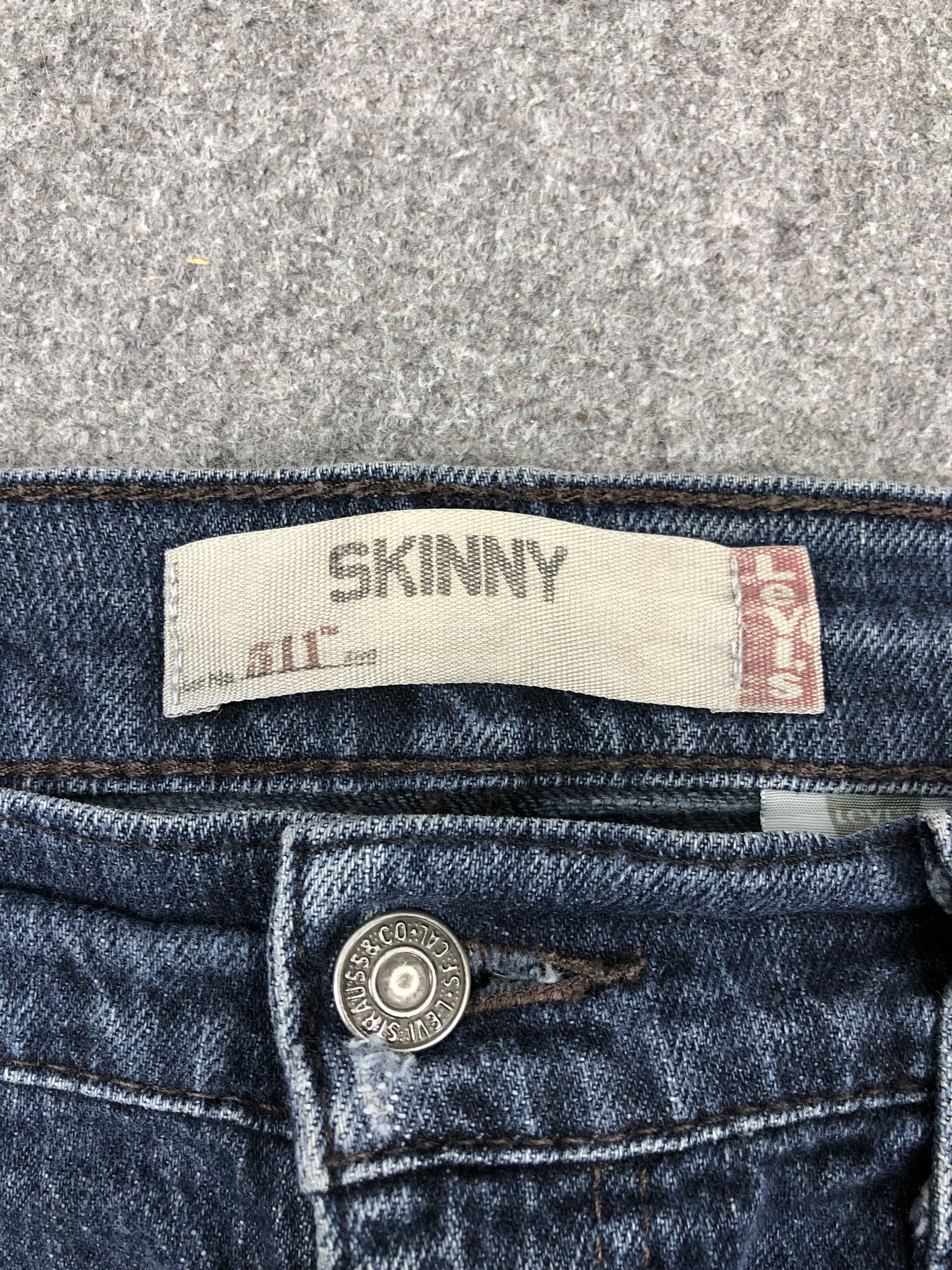 Levi's Vintage Levis 511 Distressed Blue Denim Jeans DPP0243 Size US 36 / EU 52 - 8 Thumbnail