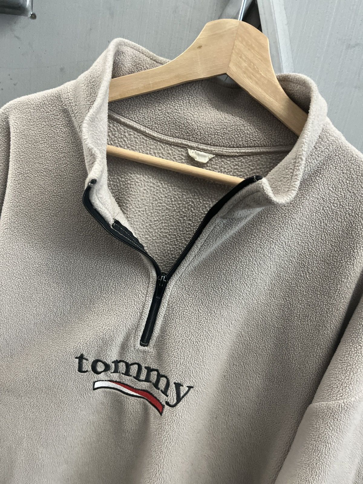 Tommy Hilfiger × Vintage BL Tommy fleece 1/4 zip Size US XL / EU 56 / 4 - 1 Thumbnail