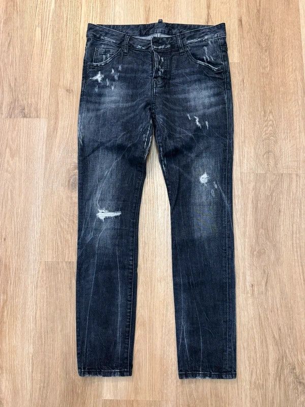 Dsquared2 Dsquared2 Cool Girl Jeans Black size 38 Italy New Size 27" / US 4 / IT 40 - 1 Thumbnail