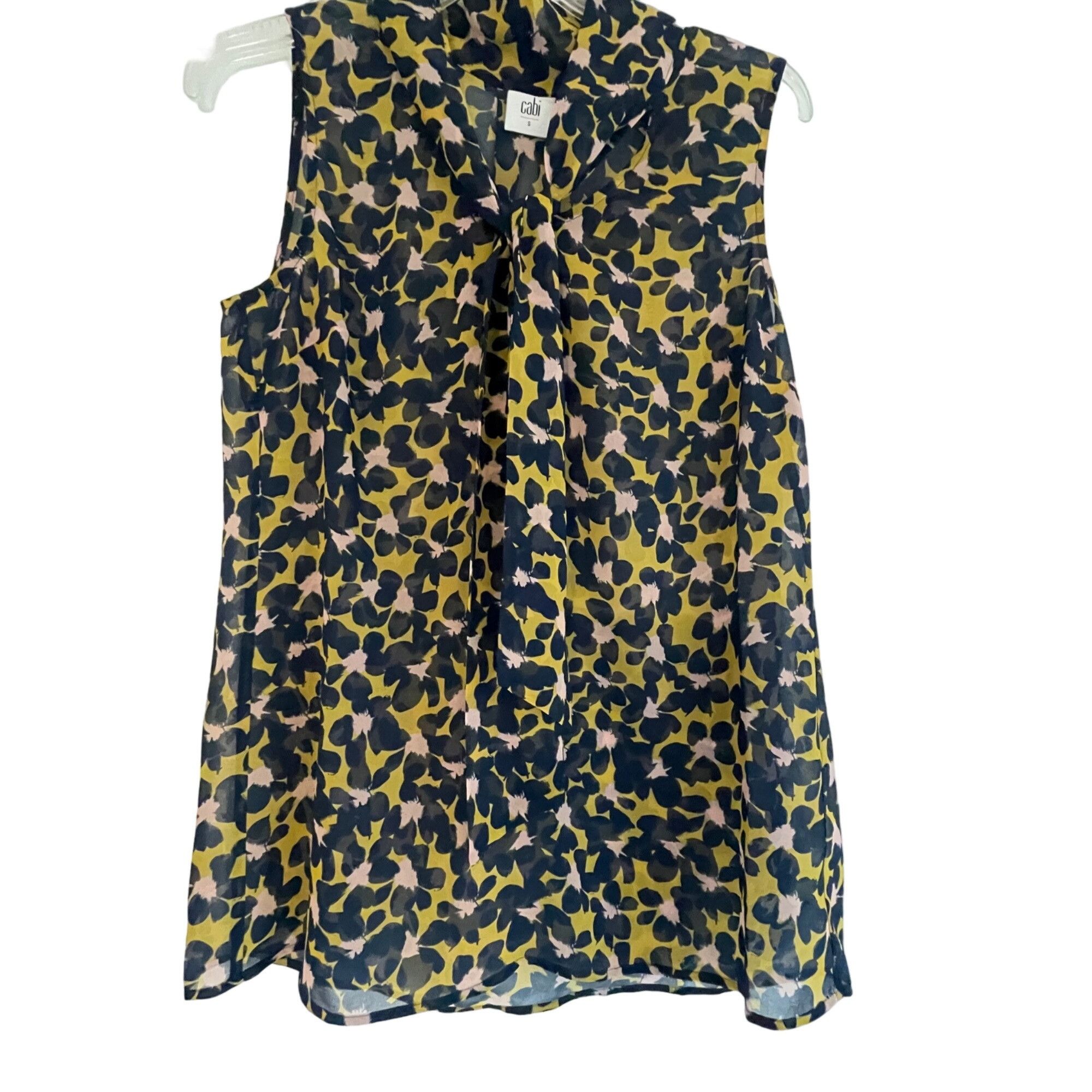 Other Cabi Women's Sleeveless Blouse Size S Leopard Print Polyeste Size S / US 4 / IT 40 - 1 Thumbnail