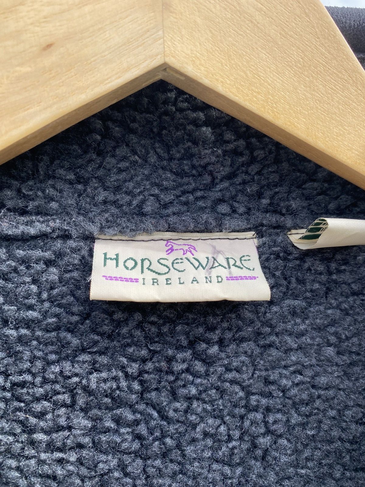 Other × Vintage Vintage Horseware Ireland Faux Shearling Jacket, Size S Size S / US 4 / IT 40 - 15 Thumbnail