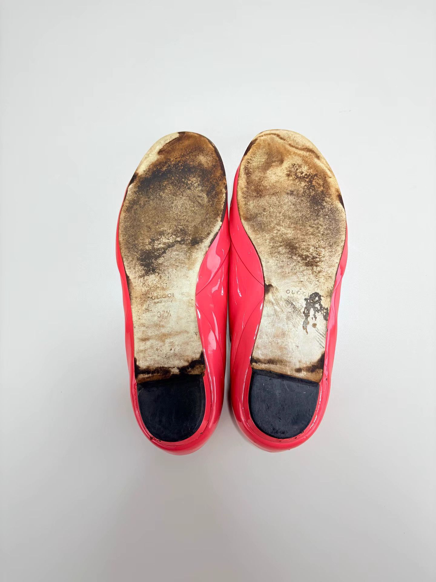 Gucci GUCCI Horsebit Patent Leather Flats K1 Size US 7.5 / IT 37.5 - 6 Thumbnail