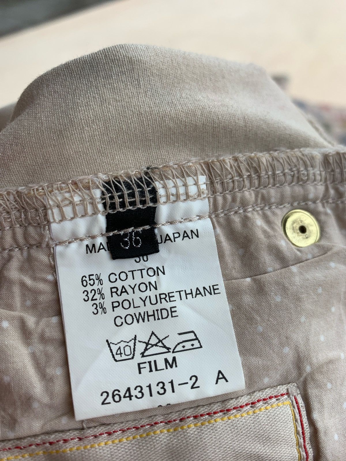 Designer × Japanese Brand Japanese Double Standar Clothing Art Pants Size 29" - 7 Thumbnail