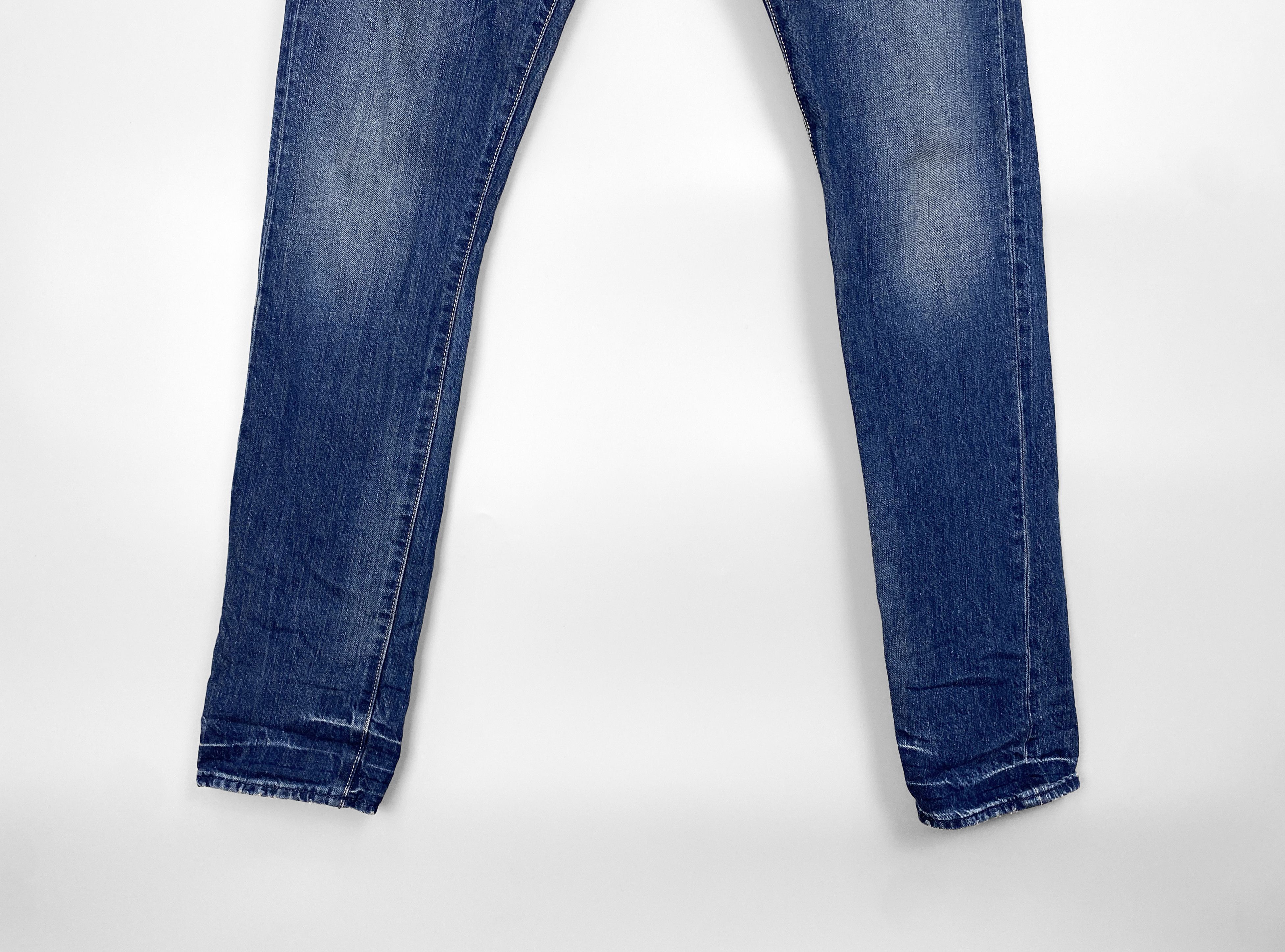 Acne Studios Acne Jeans Hug Lost Denim Jeans Leather Patch W28 L34 Size US 28 / EU 44 - 4 Thumbnail