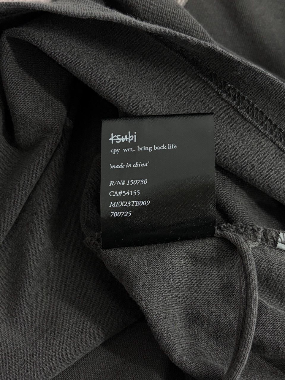 Ksubi Ksubi Disco Kash Tee Washed Black Size US XL / EU 56 / 4 - 11 Thumbnail