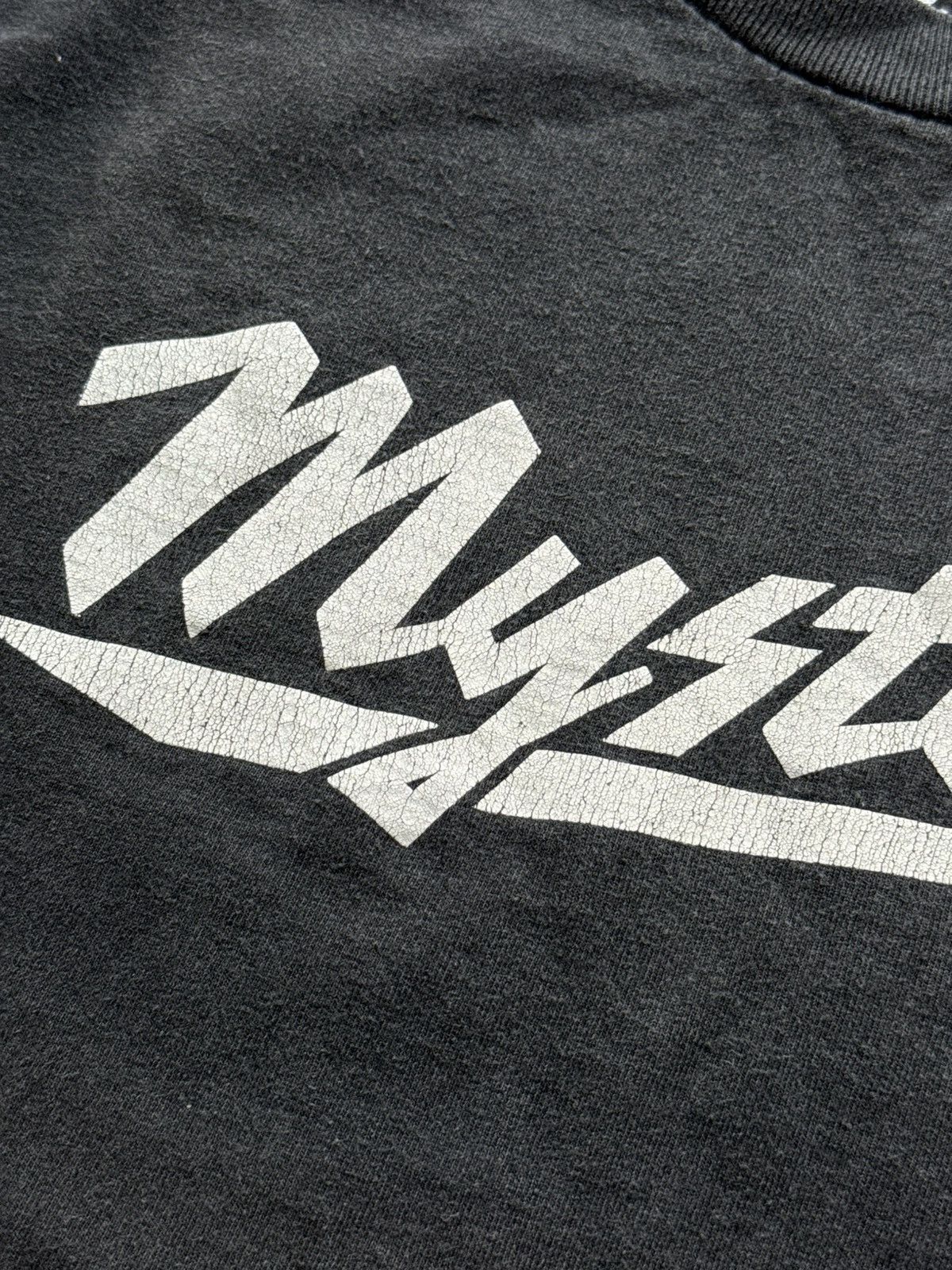 If Six Was Nine Vintage 90s Mystery Skateboards USA Faded Y2K T-Shirt Black Size US M / EU 48-50 / 2 - 5 Thumbnail
