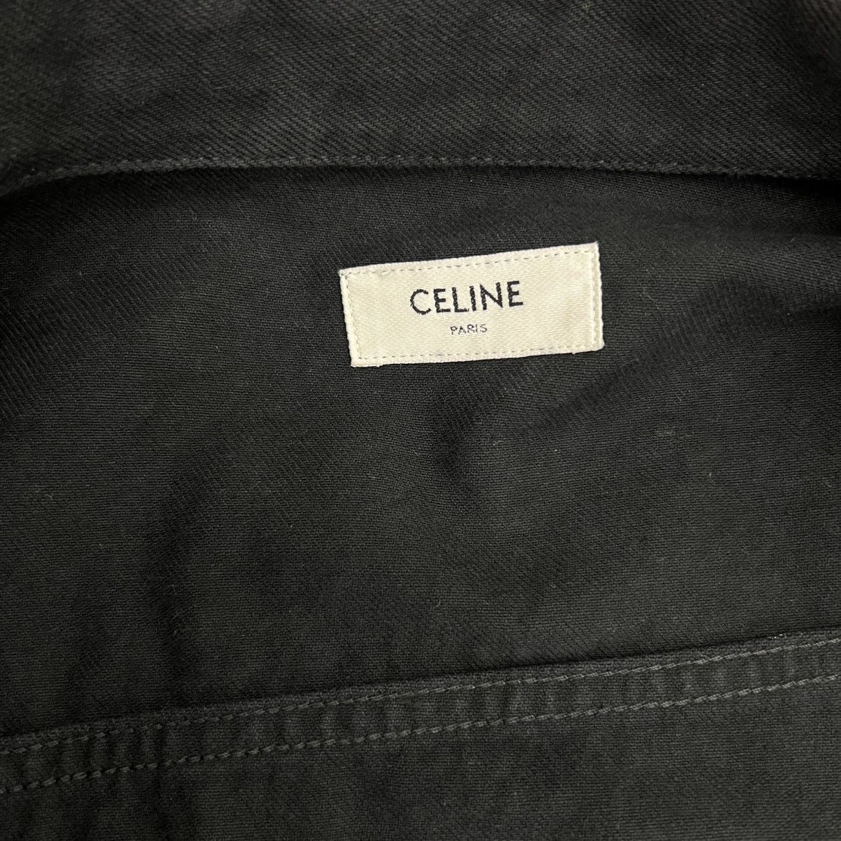 Celine × Hedi Slimane Celine Studded Denim Vest Size US XL / EU 56 / 4 - 5 Thumbnail