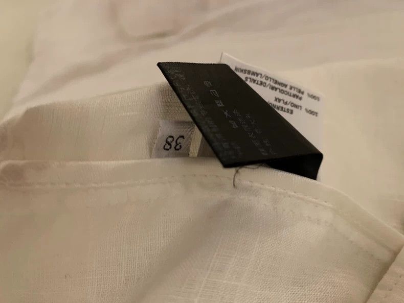 Loro Piana LORO PIANA White linen Traveller coat Size XS / US 0-2 / IT 36-38 - 3 Thumbnail