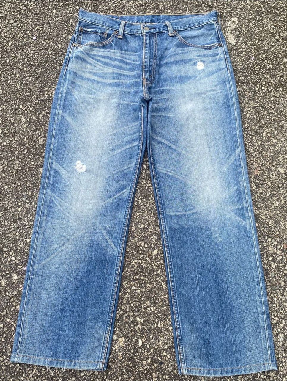 Levi's Vintage Levis Lot 702 Distressed Denim Size US 33 - 1 Thumbnail