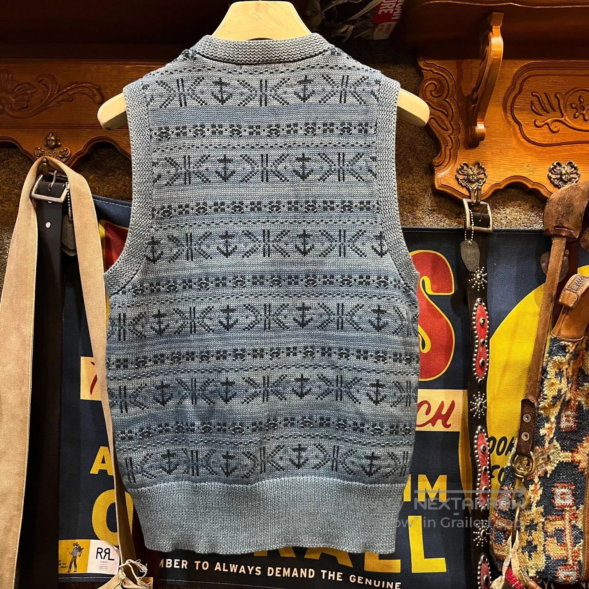 RRL Ralph Lauren RRL Knit Sweater Vest by Ralph Lauren. Size US S / EU 44-46 / 1 - 2 Thumbnail