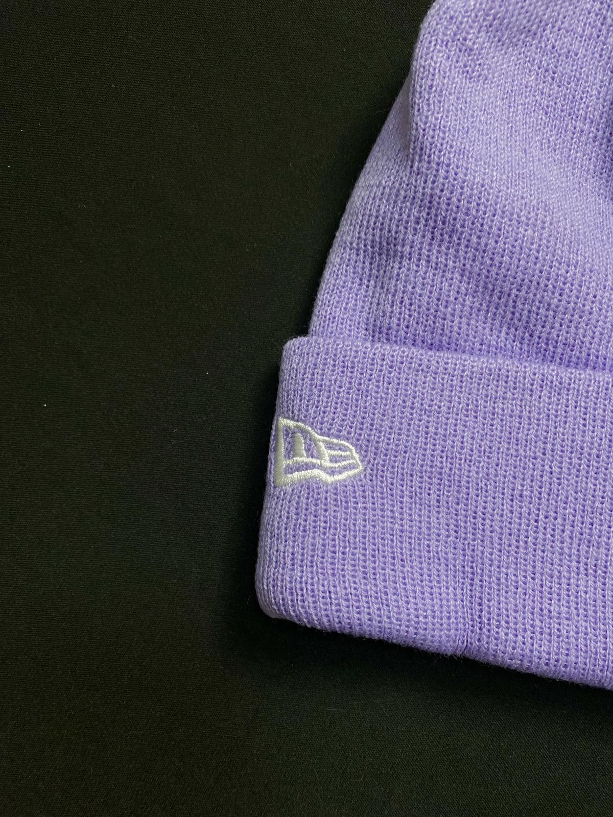 New Era × Supreme Rare 19FW Supreme x New Era S Logo Beanie 'Purple' Hats OS Size ONE SIZE - 4 Thumbnail
