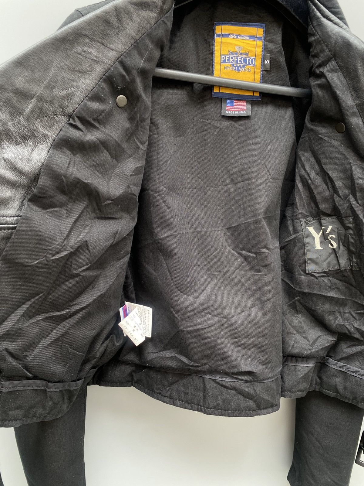 Y's Schott x Yohji Yamamoto Y’s - Perfecto Biker Jacket Size S / US 4 / IT 40 - 15 Thumbnail