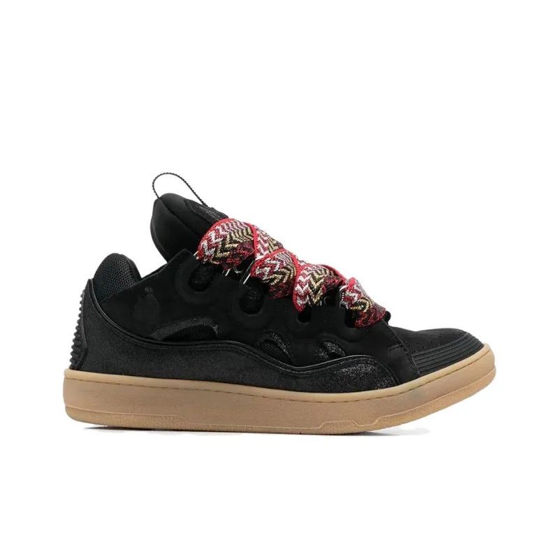 Lanvin oc11z0325 Curb Low Top Sneakers in Black Size US 13 / EU 46 - 2 Thumbnail