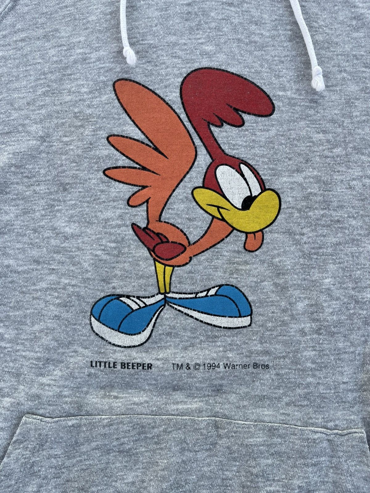 Warner Bros Vintage 90's Little Beeper 1994 Warner Bros Tiny Toon Hoodie Size US L / EU 52-54 / 3 - 9 Thumbnail