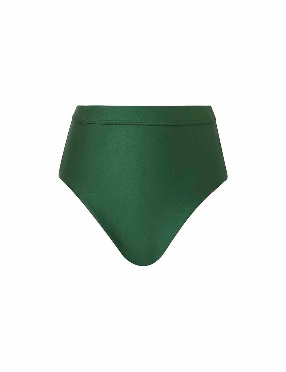 oc11z0525 Size : XS / Waverly High Waist Bikini Bottom Green