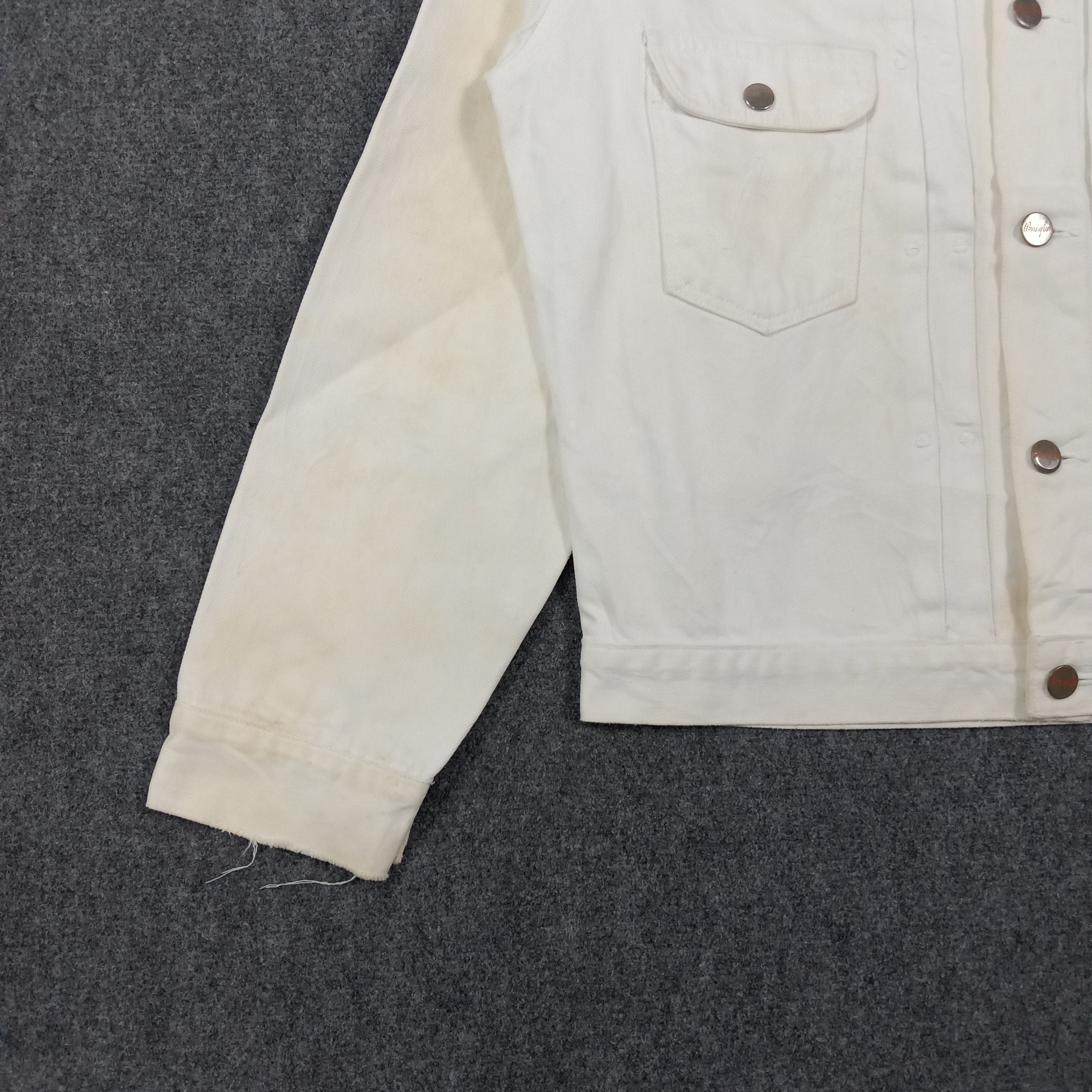 Wrangler Blue Bell's Wrangler Distressed Style Jacket C269N4 Size US L / EU 52-54 / 3 - 2 Thumbnail