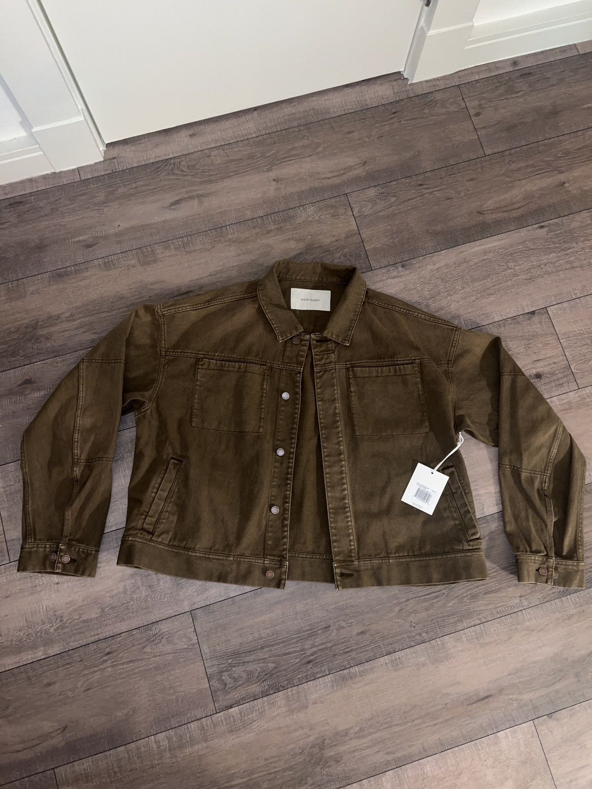 Entire Studios Entire Studios - Cropped Jean Jacket Size US XXL / EU 58 / 5 - 2 Thumbnail