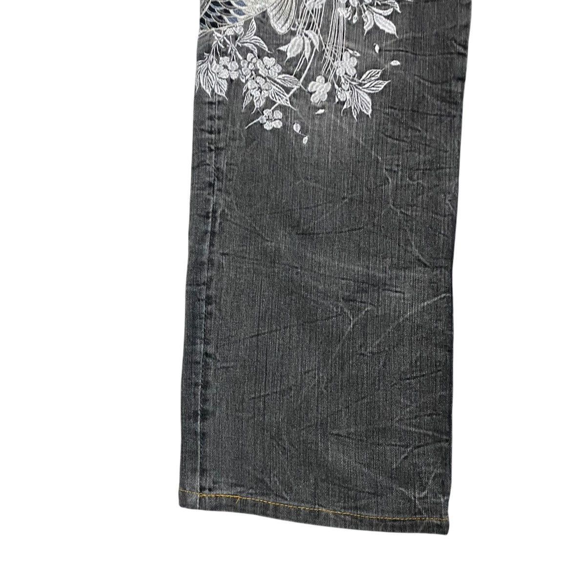 Japanese Brand Vintage BUDEN Denim Fishkoi Embroidery Jeans Size US 34 / EU 50 - 9 Thumbnail