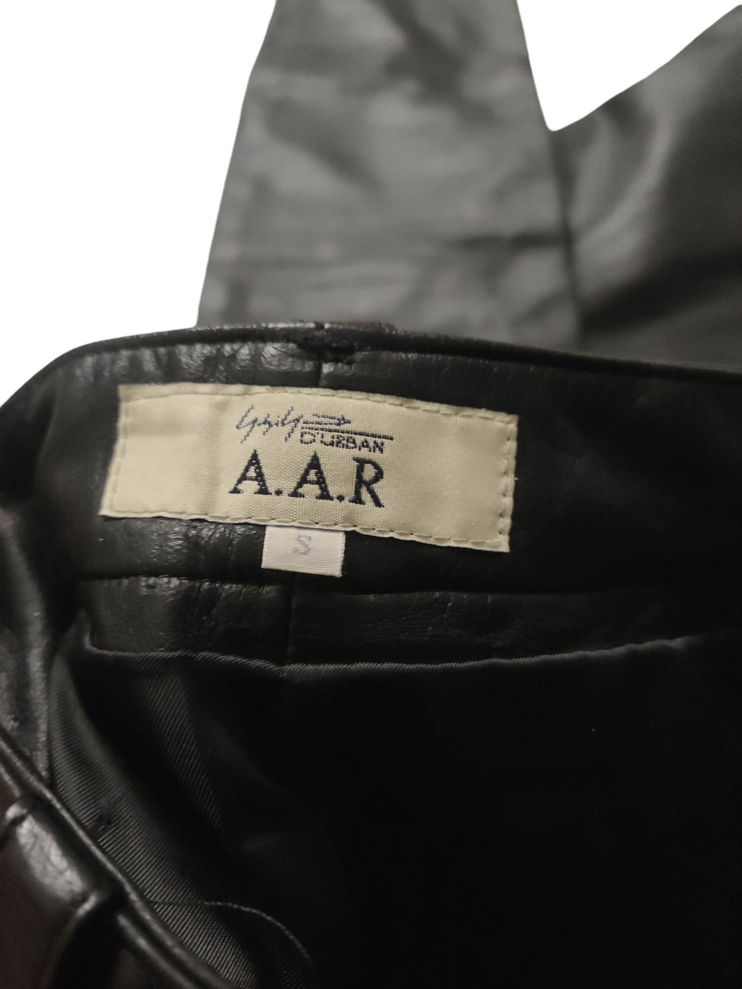 Yohji Yamamoto YOHJI YAMAMOTO "AAR" PANT LEATHER x RARE Size US 28 / EU 44 - 3 Thumbnail