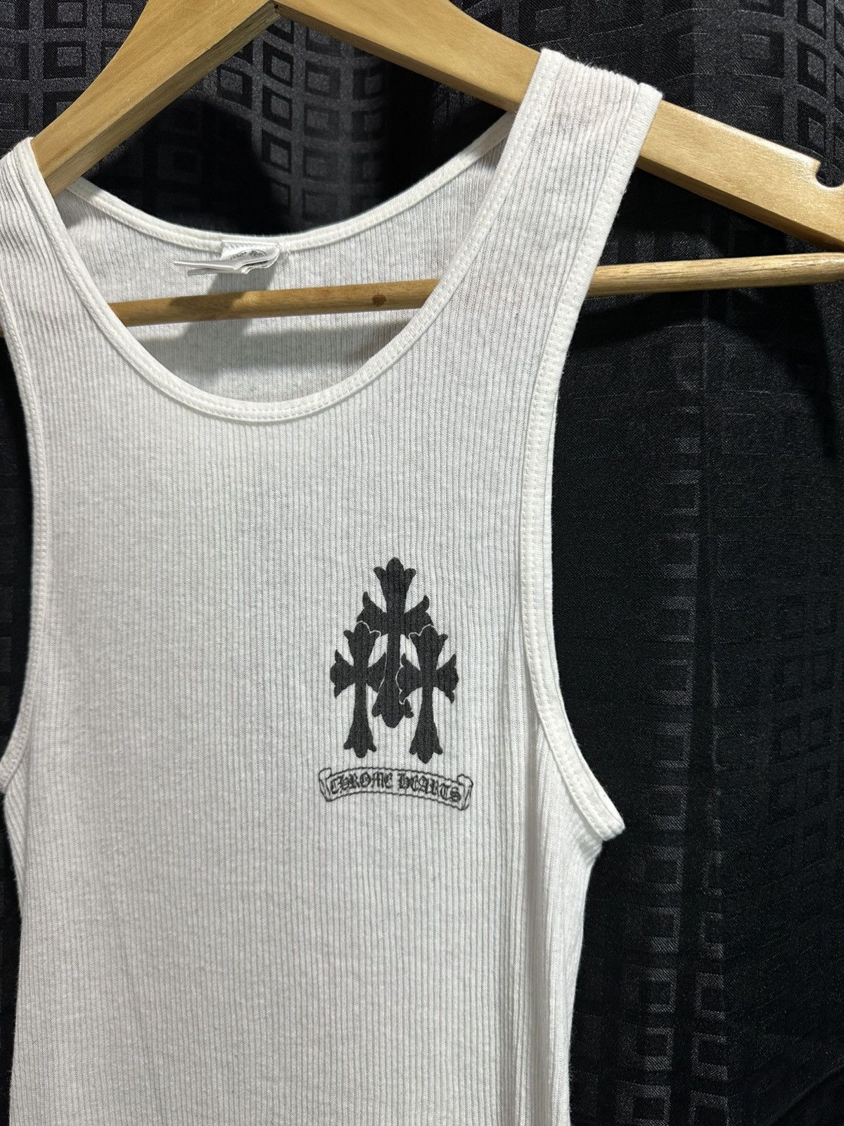 Chrome Hearts Chrome hearts cemetery triple cross tank top Size US S / EU 44-46 / 1 - 3 Thumbnail