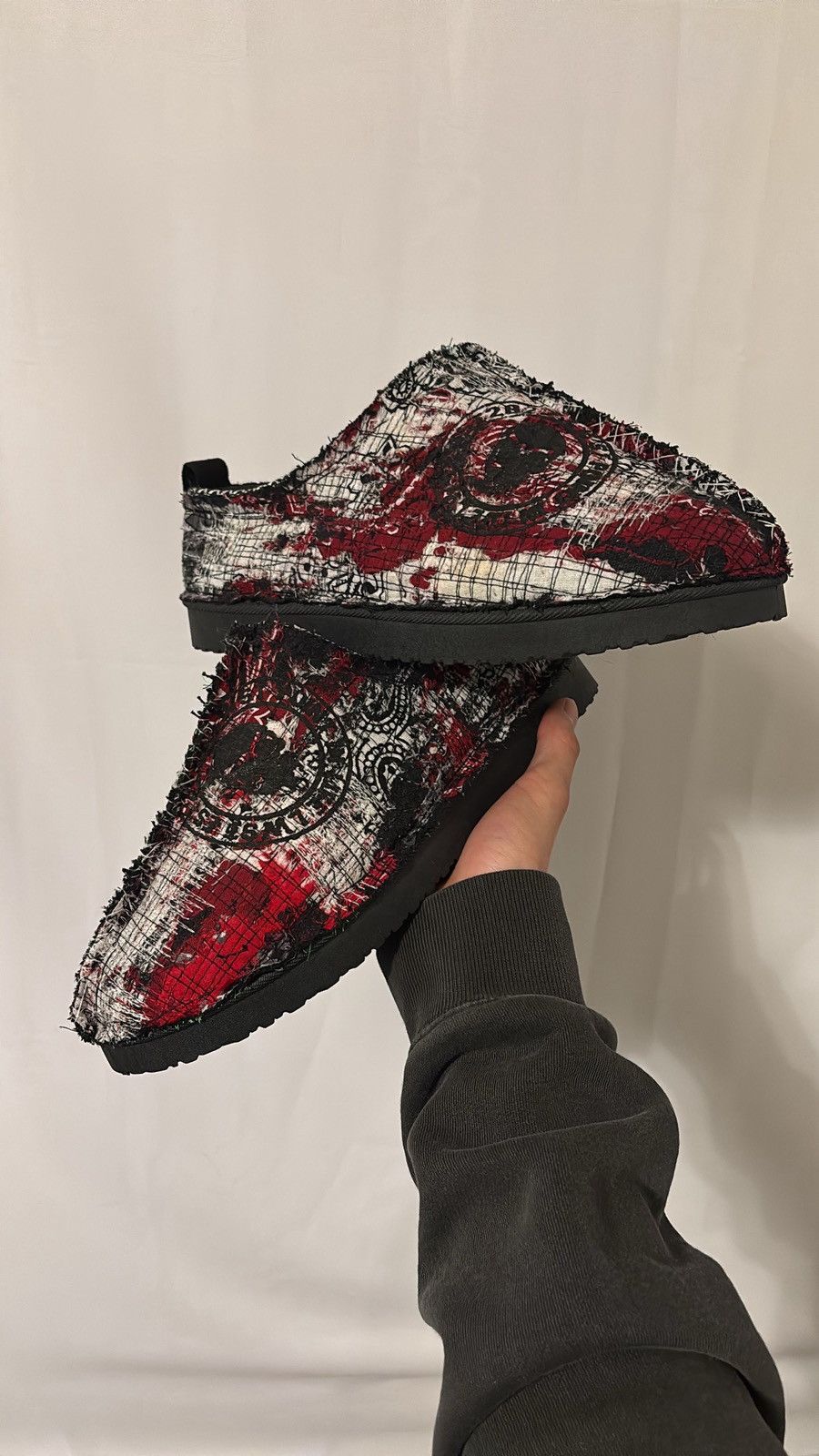 Kapital boro slides (kapital/undercover inspired) Size US 10 / EU 43 - 1 Thumbnail
