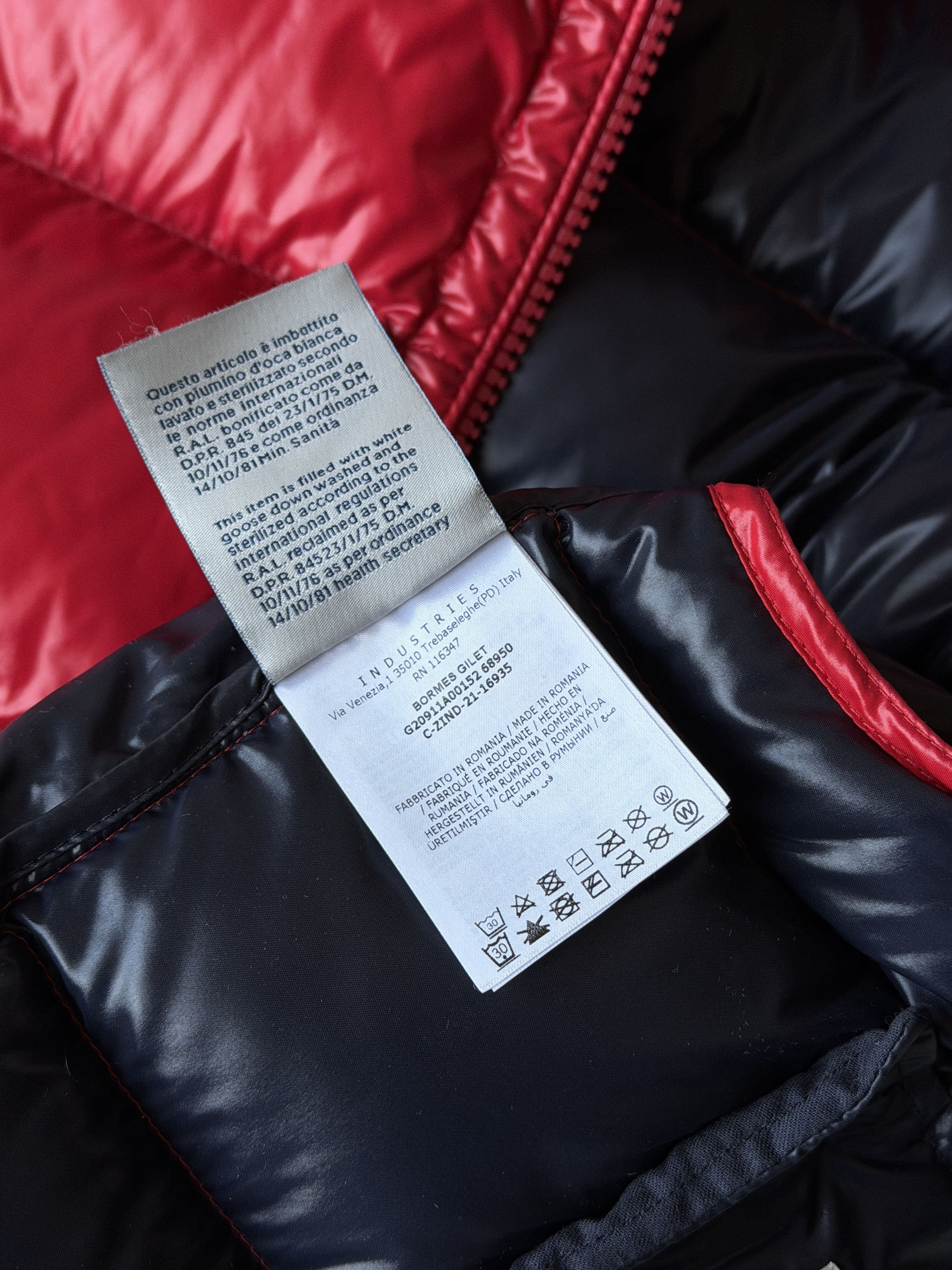 Moncler Moncler Bormes Vest | 3 Size US L / EU 52-54 / 3 - 6 Thumbnail