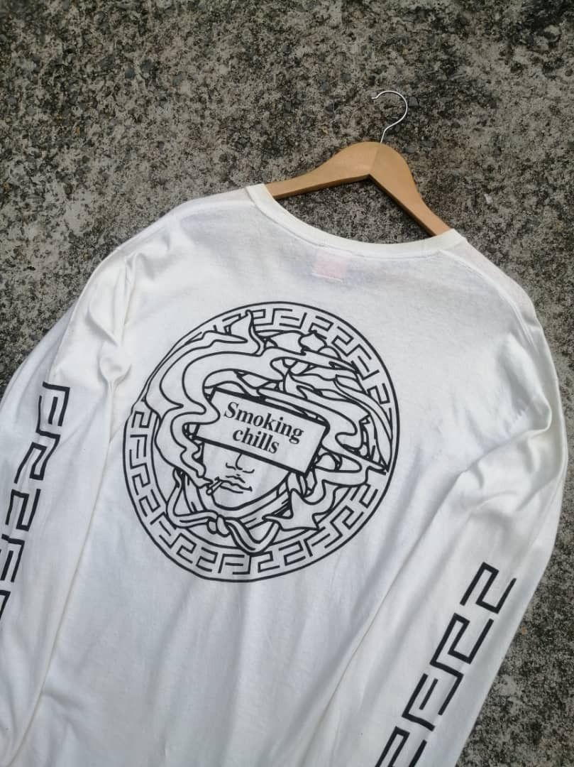 FR2 Fr2 Smoking Chills Longsleeve Tee Size US M / EU 48-50 / 2 - 2 Thumbnail
